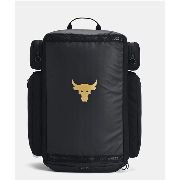UNDER ARMOUR PROJECT ROCK DUFFEL BACKPACK 39L 1376459-002 - Picture 1 of 8